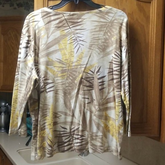 ADDITIONS BY CHICOS WOMENS TOP SHIRT SIZE 3 - Picture 4 of 7